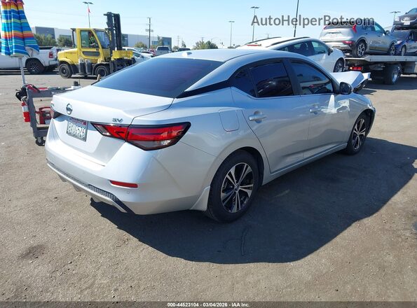 3N1AB8CV1MY311388 2021 NISSAN SENTRA Silver უკანა მარჯვენა