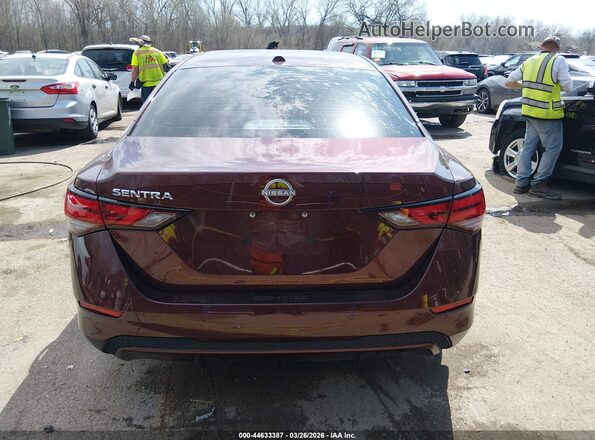3N1AB8CV1SY341505 2025 NISSAN SENTRA Burgundy 