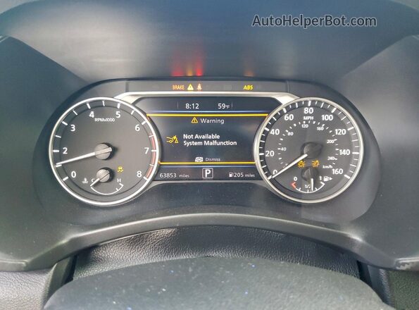 3N1AB8CV2MY247006 2021 NISSAN SENTRA White Vista del cuadro de instrumentos