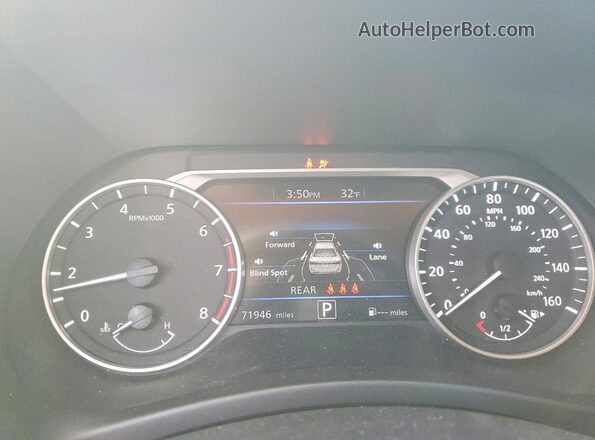 3N1AB8CV2MY290034 2021 NISSAN SENTRA Gray ხელსაწყოთა პანელის ხედი