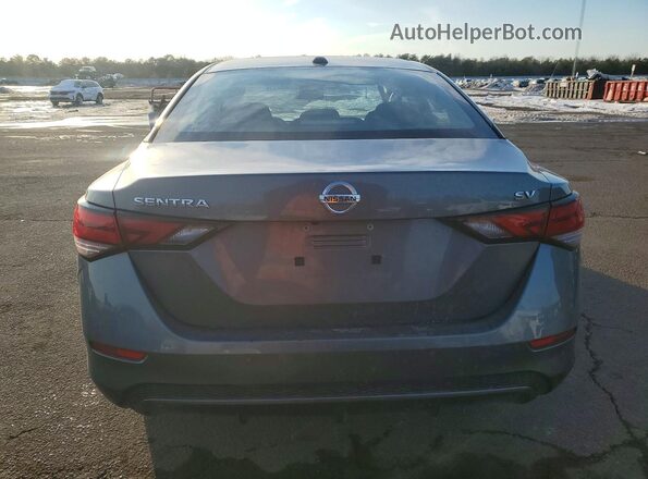 3N1AB8CV2MY290034 2021 NISSAN SENTRA Gray უკანა ხედი