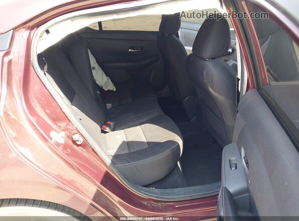 3N1AB8CV2NY212239 2022 NISSAN SENTRA Burgundy VIN sticker view