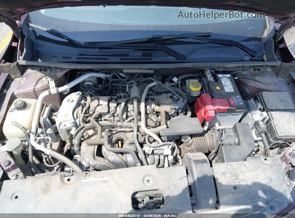 3N1AB8CV2NY212239 2022 NISSAN SENTRA Burgundy Rear view