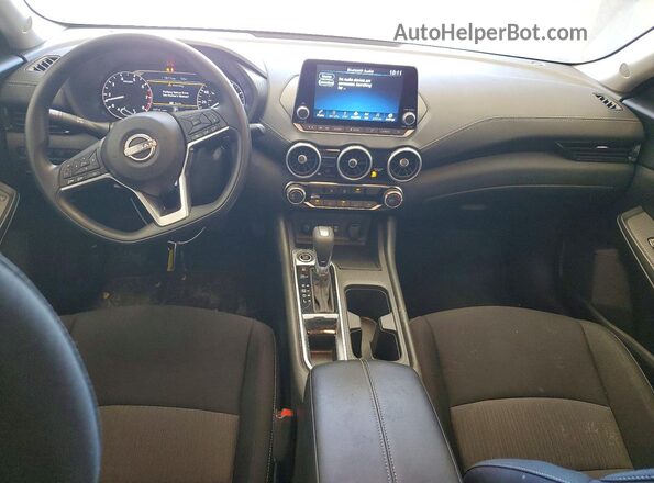 3N1AB8CV2SY287972 2025 NISSAN SENTRA White Dashboard view