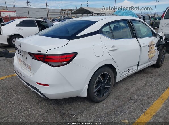 3N1AB8CV3RY299087 2024 NISSAN SENTRA Белый Задняя правая четверть
