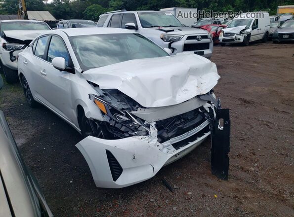 3N1AB8CV3SY391144 2025 NISSAN SENTRA White Przód prawy