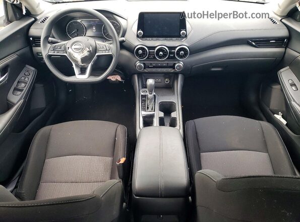 3N1AB8CV3SY391144 2025 NISSAN SENTRA White Widok deski rozdzielczej