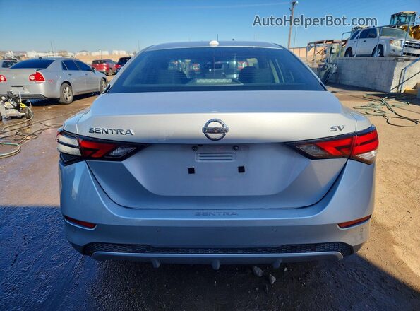 3N1AB8CV4MY277754 2021 NISSAN SENTRA Silver უკანა ხედი