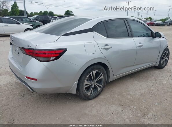 3N1AB8CV4MY331800 2021 NISSAN SENTRA Silver Tył prawy