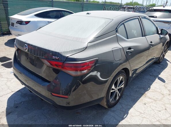 3N1AB8CV4PY305945 2023 NISSAN SENTRA Черный Задняя правая четверть