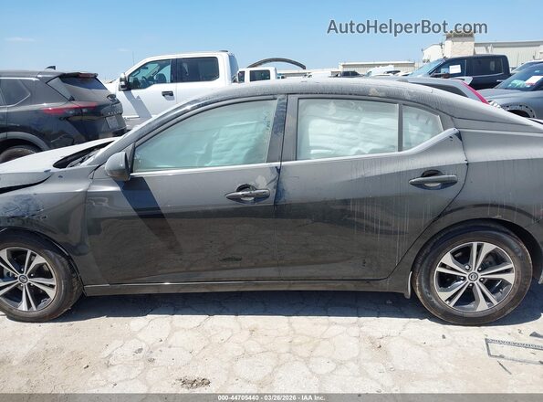 3N1AB8CV4PY305945 2023 NISSAN SENTRA Черный Вид задней части салона