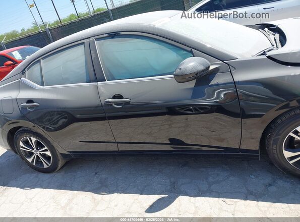 3N1AB8CV4PY305945 2023 NISSAN SENTRA Черный Вид щитка приборов