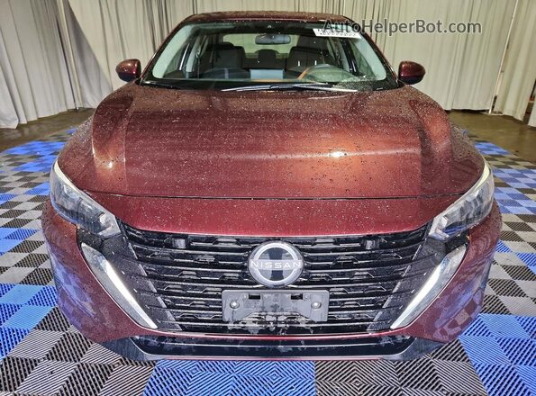 3N1AB8CV4SY306814 2025 NISSAN SENTRA Burgundy Դիմացի տեսք