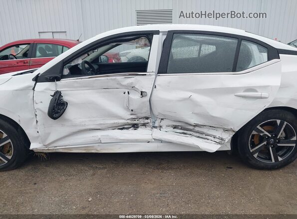 3N1AB8CV4SY411191 2025 NISSAN SENTRA Белый Вид спереди