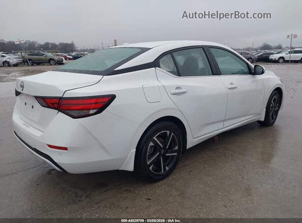 3N1AB8CV4SY411191 2025 NISSAN SENTRA Белый Задняя правая четверть