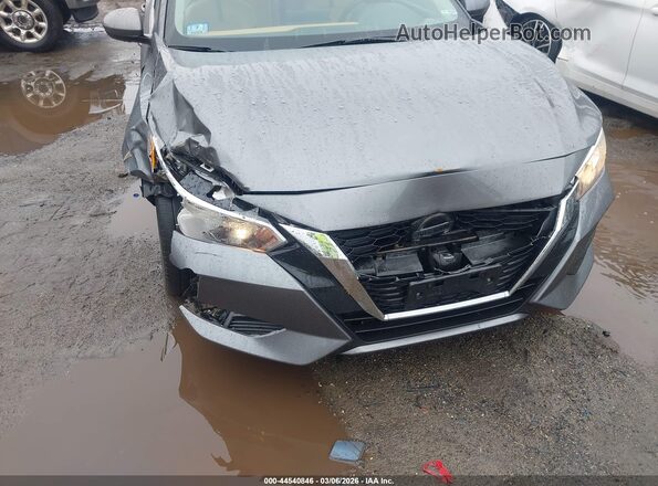 3N1AB8CV5MY218731 2021 NISSAN SENTRA Gray Դիմացի տեսք