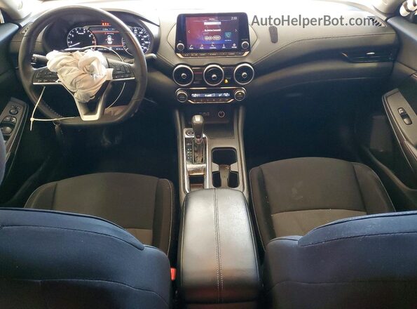 3N1AB8CV5MY260946 2021 NISSAN SENTRA Silver Dashboard view