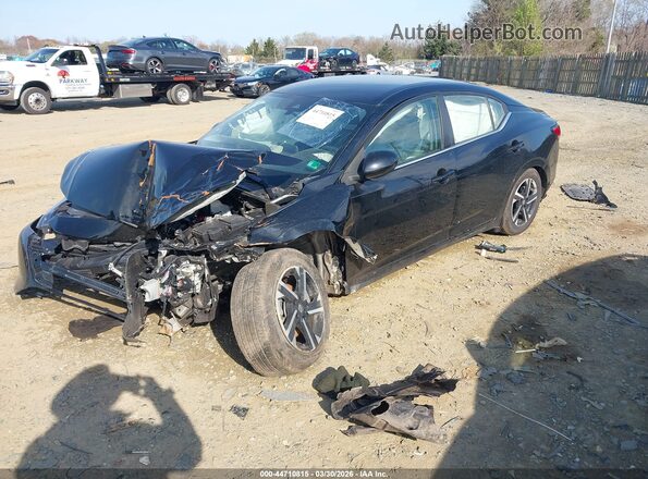 3N1AB8CV5RY204853 2024 NISSAN SENTRA Black Przód lewy