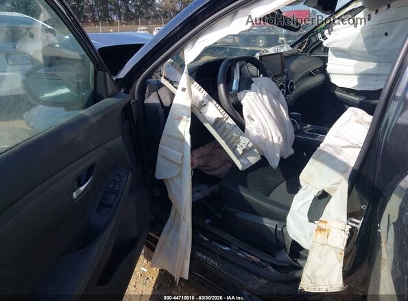 3N1AB8CV5RY204853 2024 NISSAN SENTRA Black Widok wnętrza z przodu