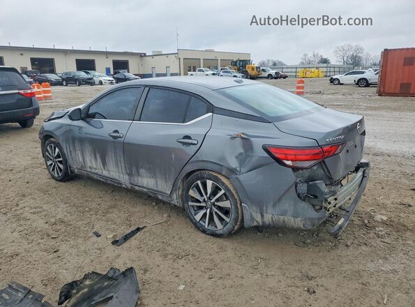 3N1AB8CV6MY227048 2021 NISSAN SENTRA Серый Задняя левая четверть