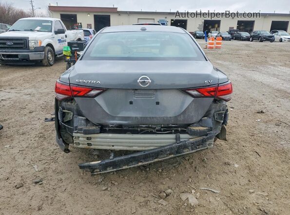 3N1AB8CV6MY227048 2021 NISSAN SENTRA Серый Вид сзади