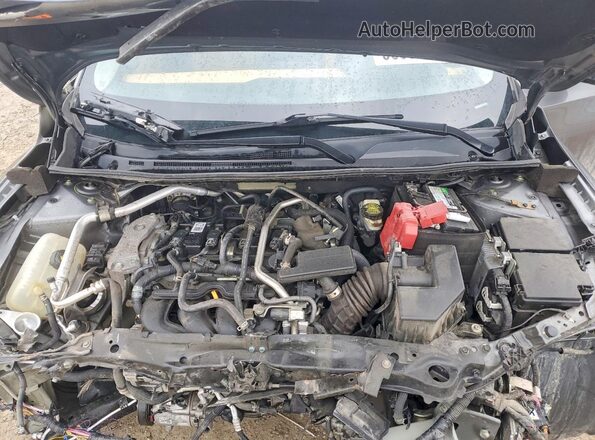 3N1AB8CV6MY227048 2021 NISSAN SENTRA Серый Вид задней части салона
