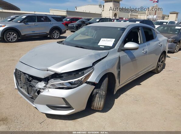 3N1AB8CV6PY324366 2023 NISSAN SENTRA Silver Front left