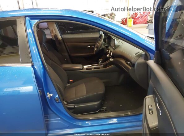 3N1AB8CV7MY215667 2021 NISSAN SENTRA Blue წინა სალონის ხედი