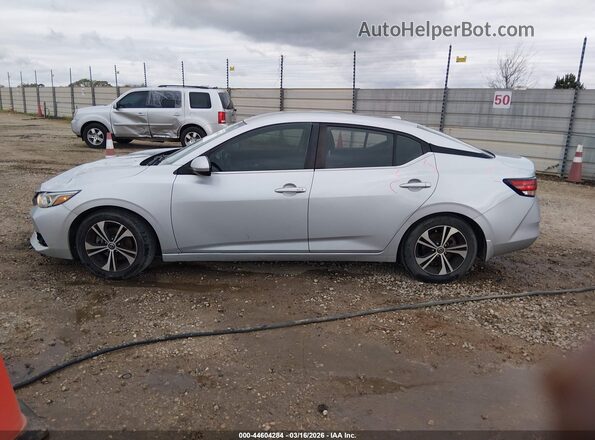 3N1AB8CV7MY226264 2021 NISSAN SENTRA Серебряный Панорамный вид салона 360°