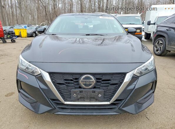 3N1AB8CV7MY263704 2021 NISSAN SENTRA Black წინა ხედი