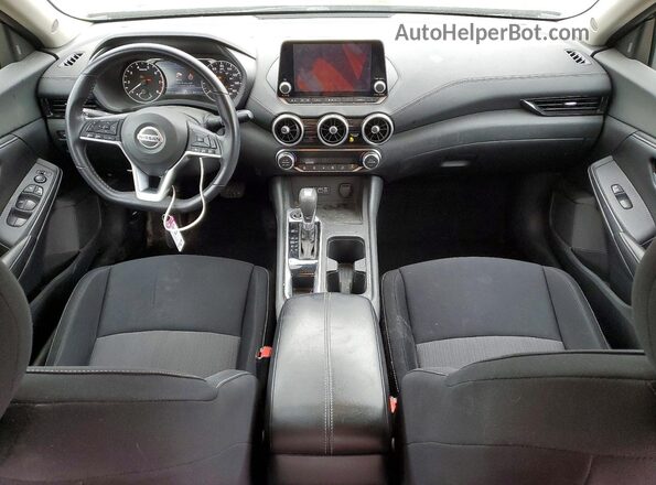 3N1AB8CV7MY263704 2021 NISSAN SENTRA Black წინა პანელის ხედი