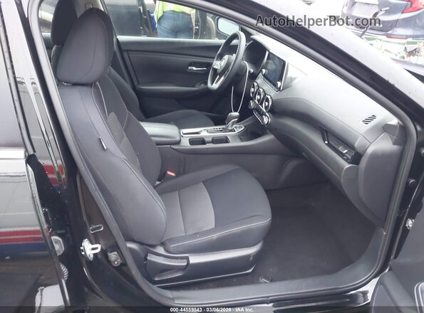 3N1AB8CV7PY286999 2023 NISSAN SENTRA Черный Вид салона спереди