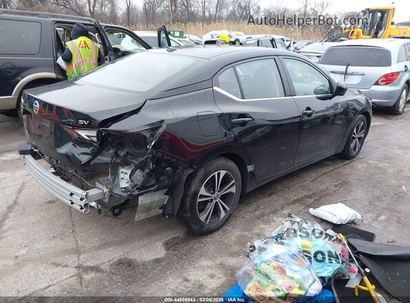 3N1AB8CV7PY286999 2023 NISSAN SENTRA Черный Задняя правая четверть