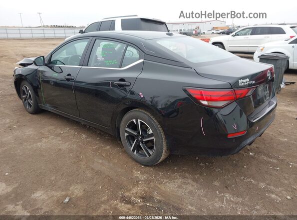 3N1AB8CV7RY298864 2024 NISSAN SENTRA Черный Задняя левая четверть