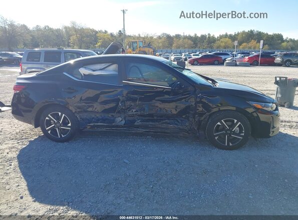 3N1AB8CV7SY400461 2025 NISSAN SENTRA Black Widok wnętrza z tyłu