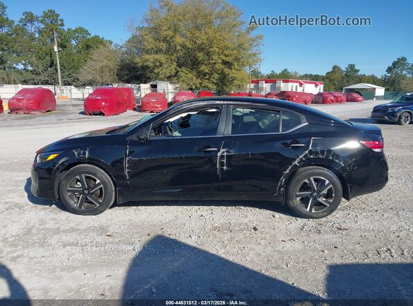 3N1AB8CV7SY400461 2025 NISSAN SENTRA Black Widok wnętrza 360 stopni