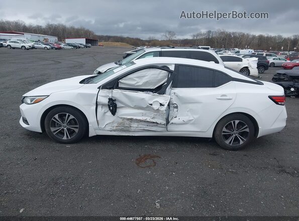 3N1AB8CV8MY231182 2021 NISSAN SENTRA White 360 interior view