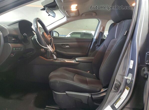 3N1AB8CV8MY249603 2021 NISSAN SENTRA Gray Սալոնի դիմացի տեսք