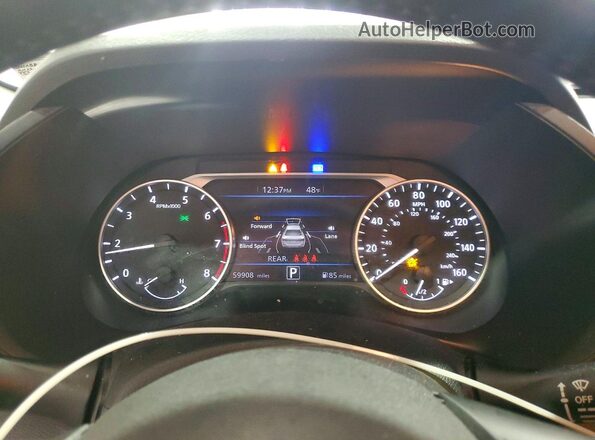 3N1AB8CV8MY249603 2021 NISSAN SENTRA Gray Սարքավորումների վահանակի տեսք