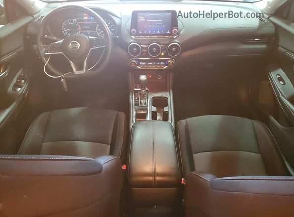 3N1AB8CV8MY249603 2021 NISSAN SENTRA Gray Առջևի վահանակի տեսք