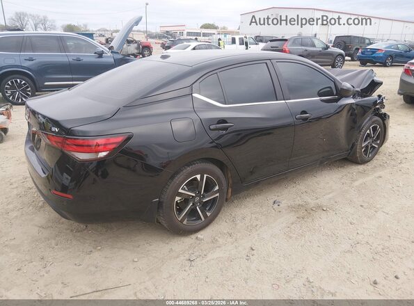 3N1AB8CV8RY308060 2024 NISSAN SENTRA Black Հետևի աջ