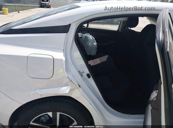3N1AB8CV8RY350826 2024 NISSAN SENTRA White VIN კოდის სტიკერის ხედი