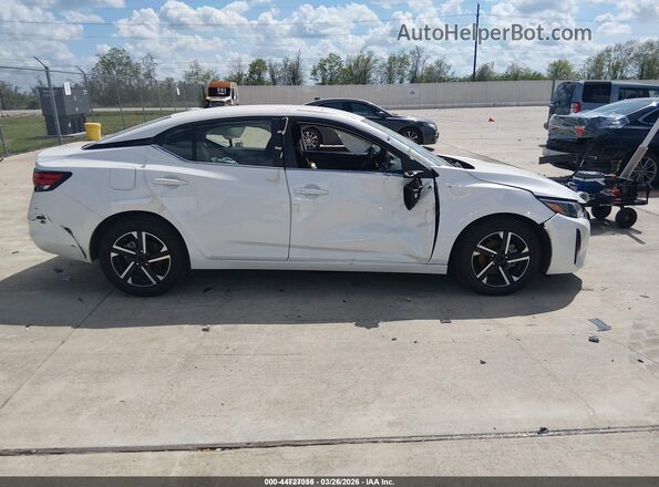 3N1AB8CV8RY350826 2024 NISSAN SENTRA White უკანა სალონის ხედი