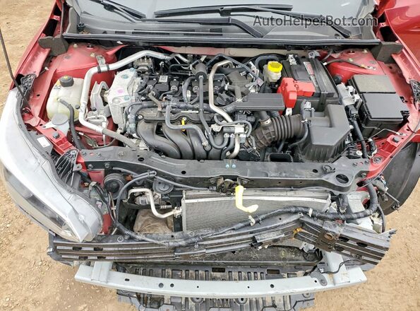 3N1AB8CV8SY205582 2025 NISSAN SENTRA Red Սալոնի հետևի տեսք