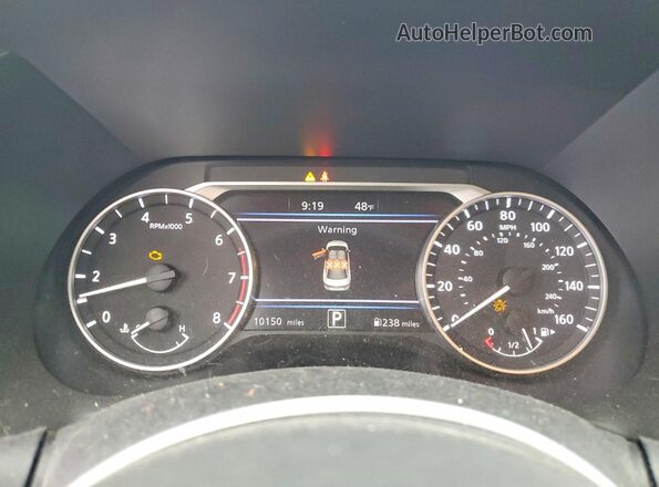 3N1AB8CV8SY205582 2025 NISSAN SENTRA Red Սարքավորումների վահանակի տեսք