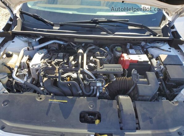 3N1AB8CV9MY269651 2021 NISSAN SENTRA Белый Вид задней части салона