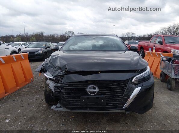 3N1AB8CVXRY300574 2024 NISSAN SENTRA Black Widok zestawu wskaźników