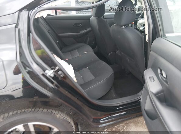 3N1AB8CVXRY300574 2024 NISSAN SENTRA Black Widok naklejki z numerem VIN