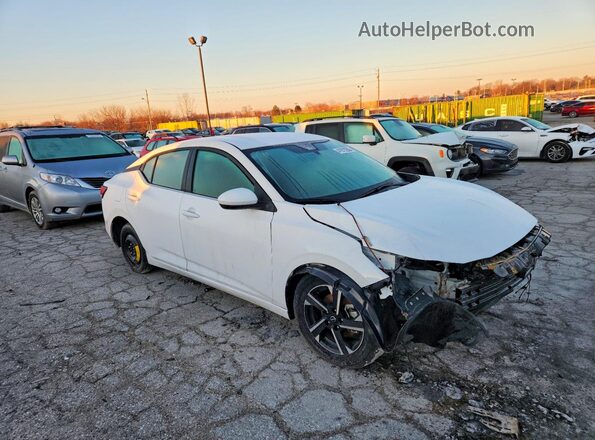 3N1AB8CVXRY304298 2024 NISSAN SENTRA White Передня права чверть