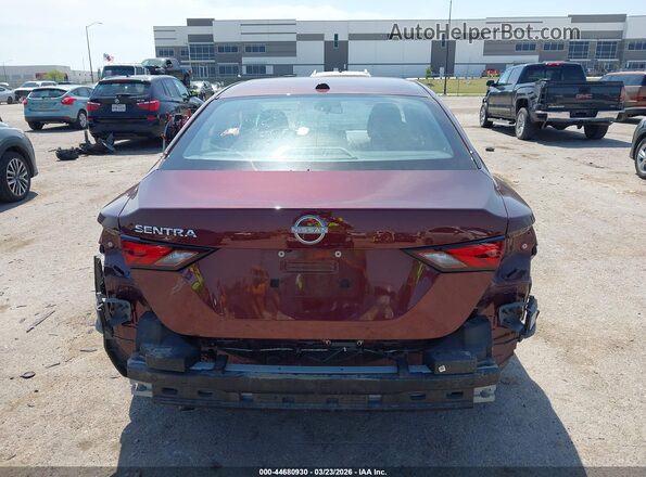 3N1AB8CVXSY290618 2025 NISSAN SENTRA Burgundy 